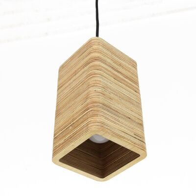 Lampada in legno - lampada a sospensione in legno