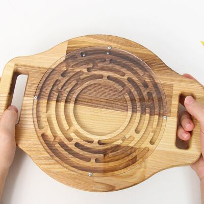 Labyrinth toy, Wood maze board toy for kids