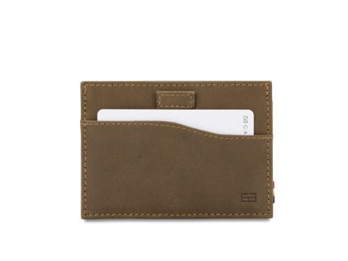 card Holder Leggera - Java Brown