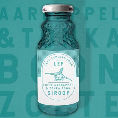 Zoete aardappel & tonka boon siroop