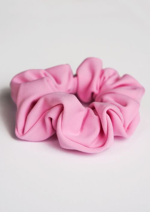 Pink Rose Scrunchie