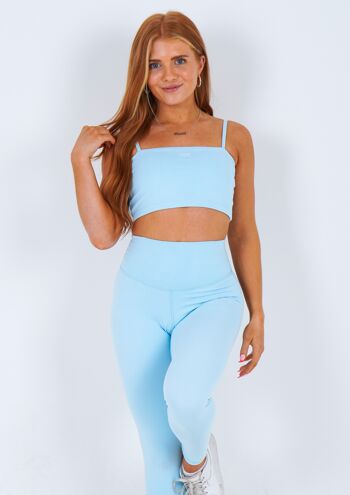 Brassière de Sport Empower Bleu Bébé 6