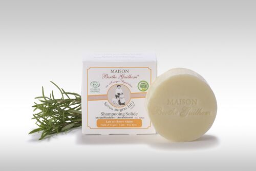 Shampooing solide au cade et au tea-tree certifié bio