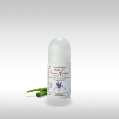 Déodorant roll-on "Bouquet d'iris" certifié bio