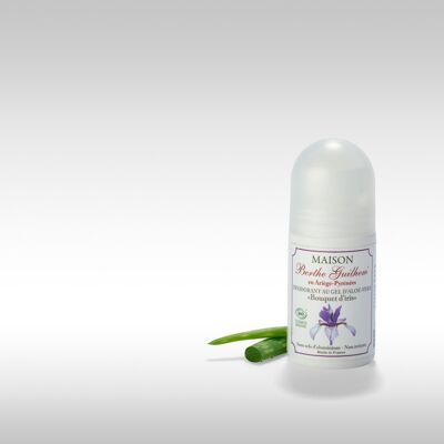 Déodorant roll-on "Bouquet d'iris" certifié bio