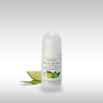 Desodorante roll-on "Citrus Garden" orgánico certificado