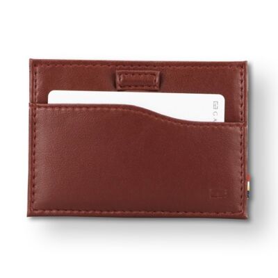 Card Holder Leggera - Vegan Burgundy