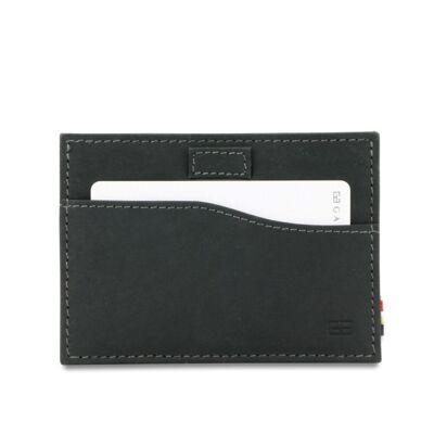 Card Holder Leggera + ID Window - carbon Black