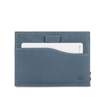 Card Holder Leggera + ID Window - Sapphire Blue