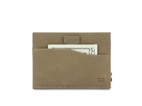 card Holder Leggera + ID Window - Metal Grey