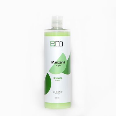 Gel de baño de manzana