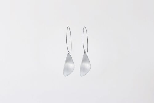 Åland earrings | mat silver