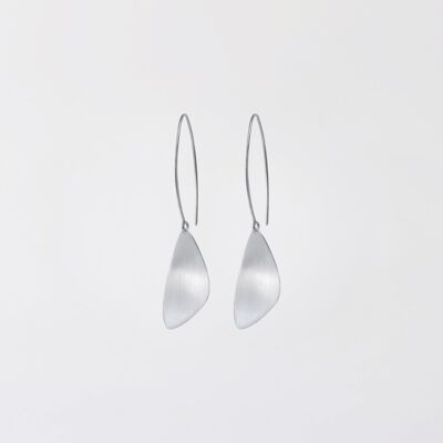 Åland earrings | mat silver