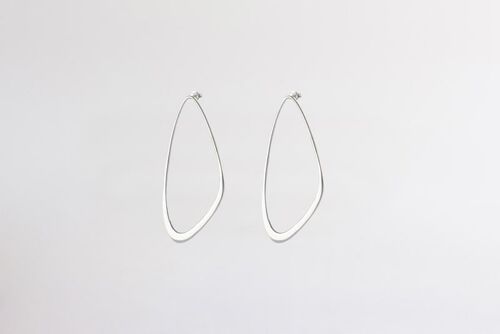 Ebb tide earrings silver