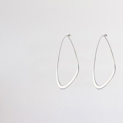 Ebb tide earrings silver