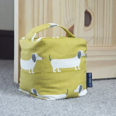 Fabric Door Stop in Sausage Dog