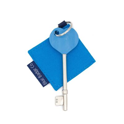 Genuine RADAR Disabled Toilet Key and Fabric Keyring in Turquoise