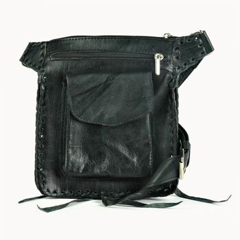 Sac banane 'Elsa' noir 2