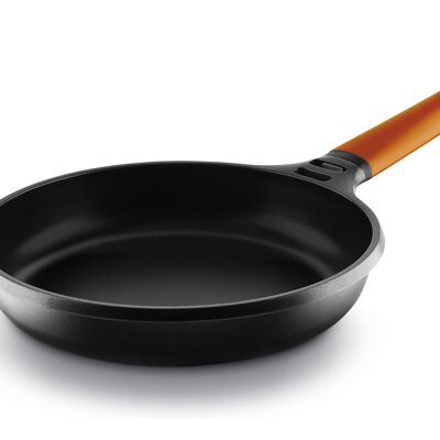 Fundix induction frying pan 28 cm with removable orange handle