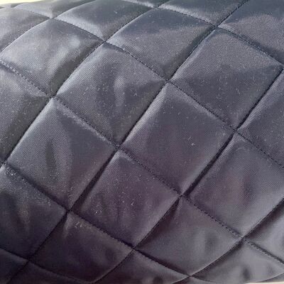New Quilted Waterproof Winter Step In Dog Coat - M- Miniature Dachshund - Navy