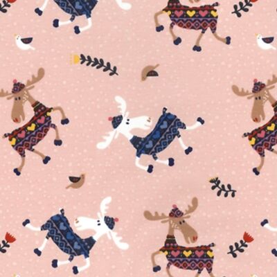 Puppy pyjamas - puppy miniature Dachshund - Pink Loose Moose