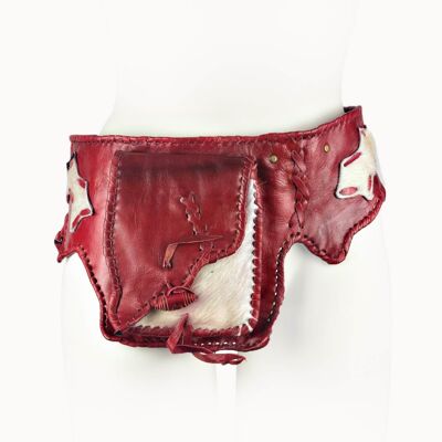 Sac banane "Loran" rouge