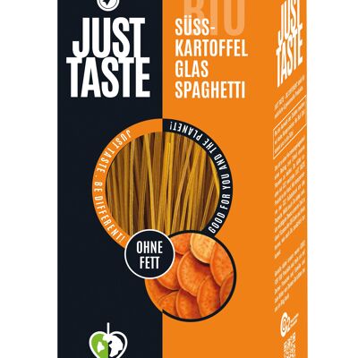 Bio Süsskartoffel Glas Spaghetti