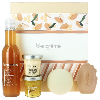 Blancreme Delice Premium Set de Regalo - Miel y Almendras