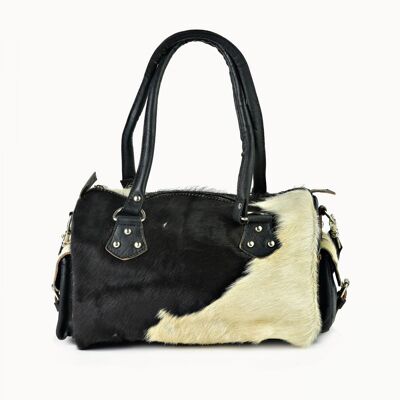 Leather Bag "Yasmin" black