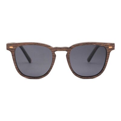 Lark Walnut - Certified Sustainable Unisex Wood Sunglasses