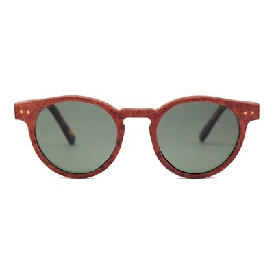 Stinson Red Burl - Zertifizierte Sonnenbrille aus nachhaltigem Holz