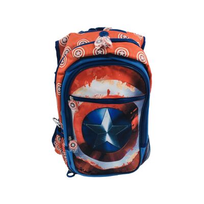 Marvel Civil War Captain America Shield Midi Backpack