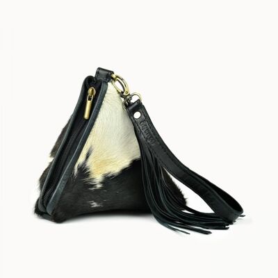 Borsa in pelle 'Souad' nera