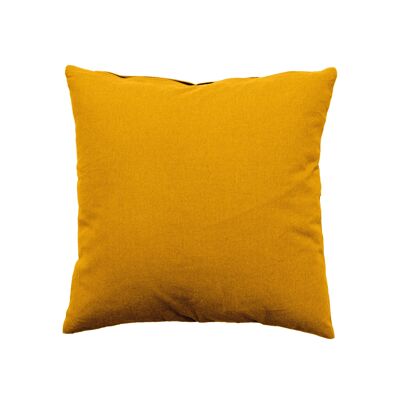 Mustard PANAMA removable cushion 40x40cm