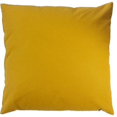 Mustard PANAMA removable cushion 60x60cm