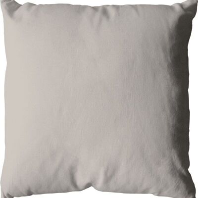Cushion with removable cover PANAMA Natural 60x60cm
