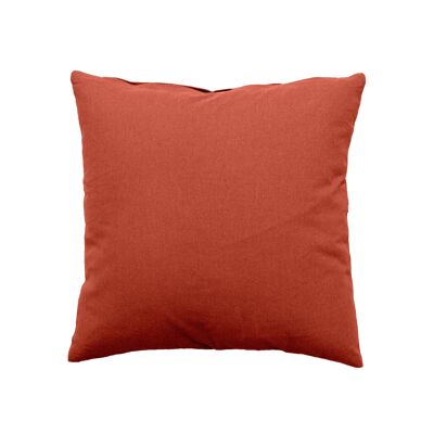 Cushion with removable cover PANAMA Terracotta 40x40cm