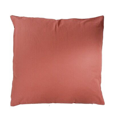 Cushion with removable cover PANAMA Terracotta 60x60cm
