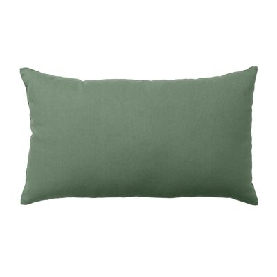 Cuscino rettangolare, 30x50 cm, Verde Argilla, 100% cotone, collezione PANAMA