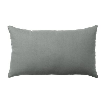 Rectangular cushion, 30x50cm, Light Grey, 100% cotton, PANAMA collection