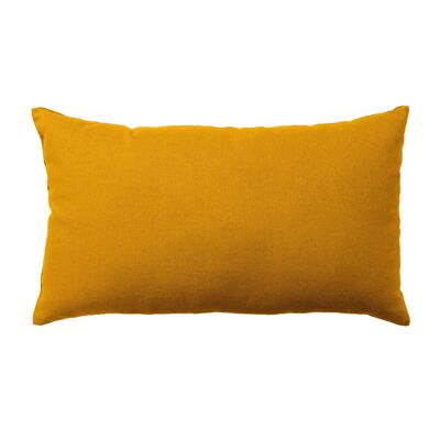 Rectangular cushion, 30x50cm, Mustard Yellow, 100% cotton, PANAMA collection