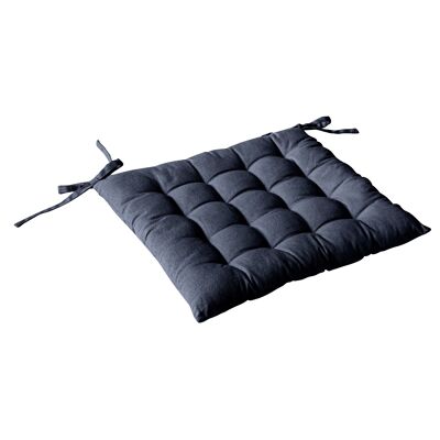 PANAMA Dark Gray Quilted Galette 40x40cm