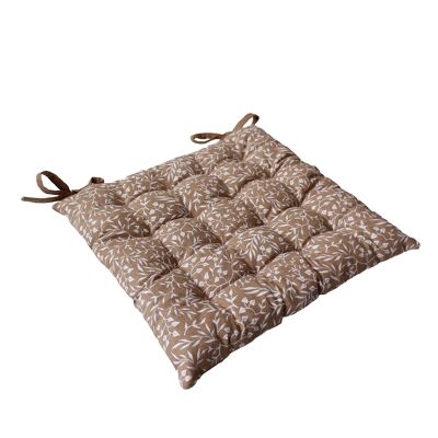 Chair pad SOLDEN beige 38x38cm