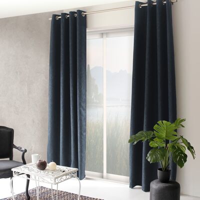 Blackout curtain NATTÉ Anthracite 140x240cm