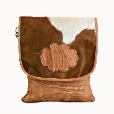 Leather Bag 'Polly' natural