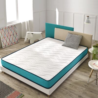 Buy wholesale ZenPur Memory Foam Mattress with Blue Latex - Breathable  SuperStretch 3D Fabric with Very Soft Feel - Thickness 18 cm