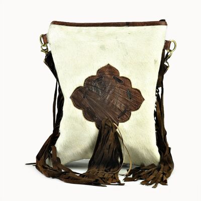 Sac en cuir "Pam" marron