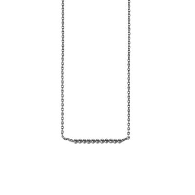Perlisien-Halskette Nr. 11 - Sterlingsilber 925, Silberkette und Perlen