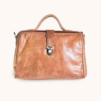 Leather Bag "Petit" natural