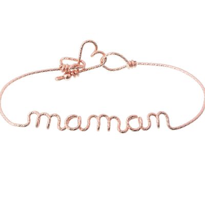 Jonc Maman sparkle -Goldfilled rose 14 carats